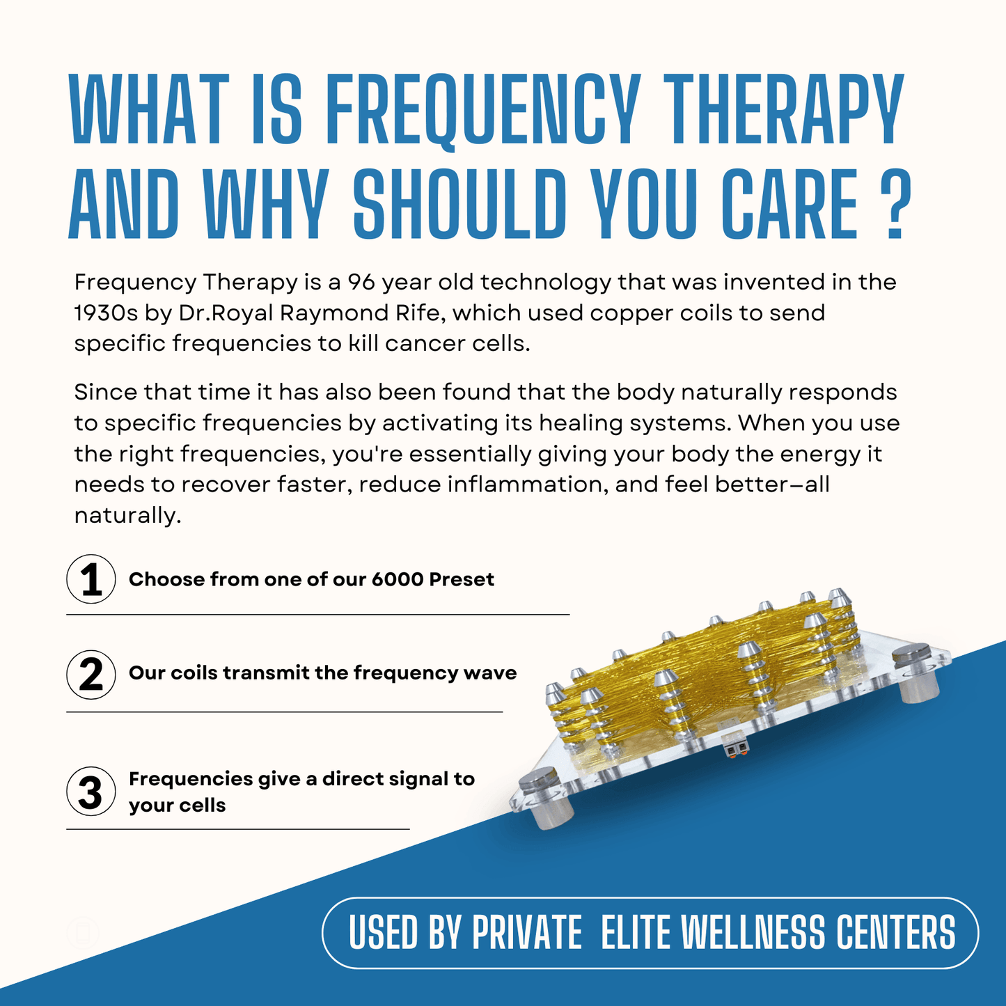 PRO Scalar Rife Frequency System – Professional 24 Inch Advanced Energy Technology